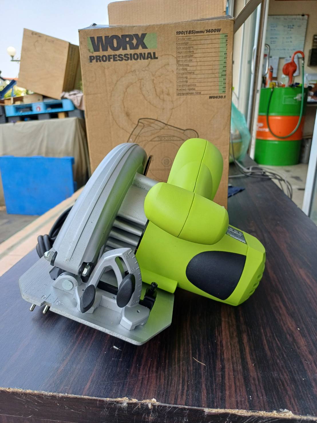 WORX เลื่อยวงเดือน 7" WU430.1