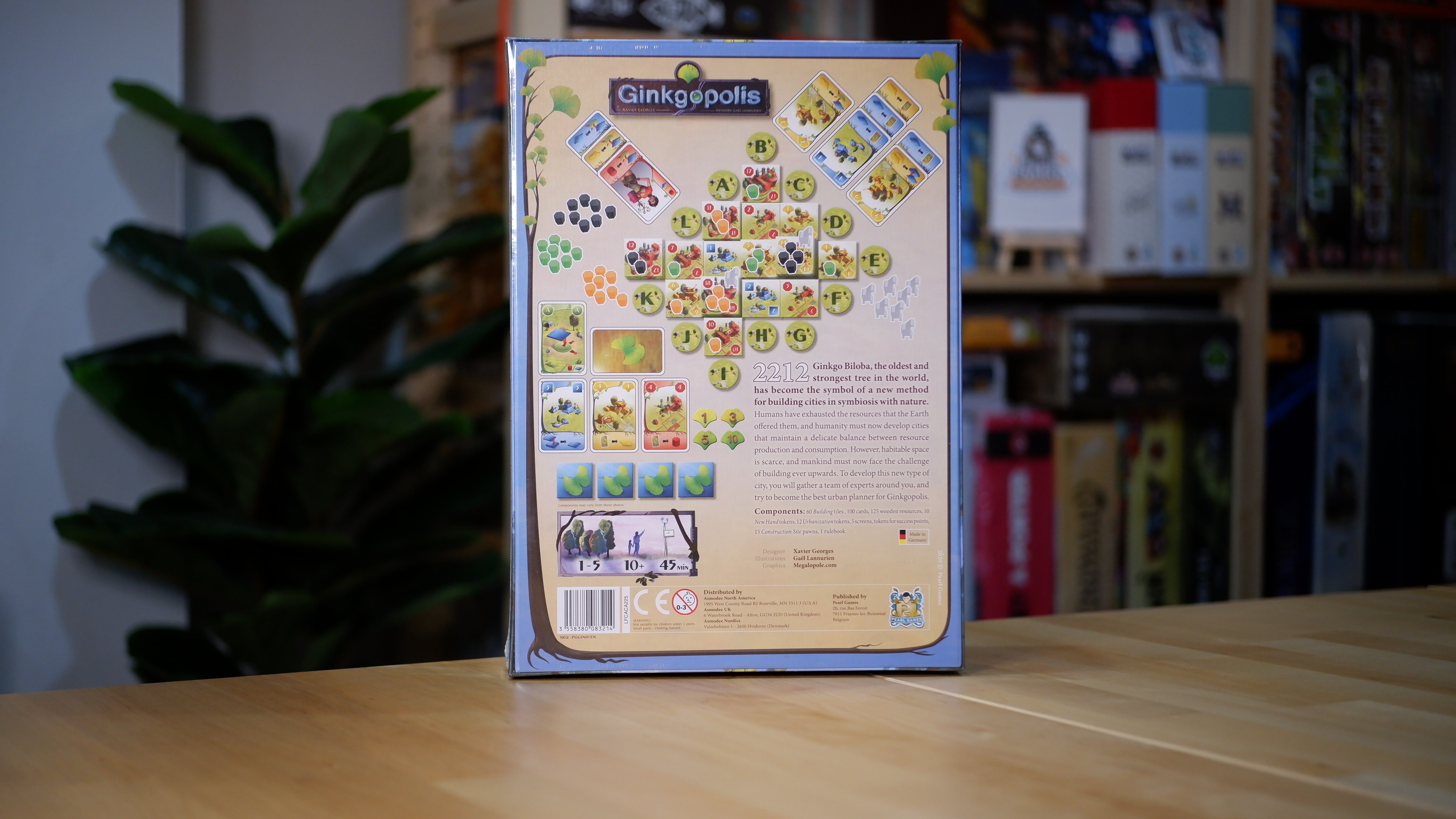 Ginkgopolis บอร์ดเกม ของแท้