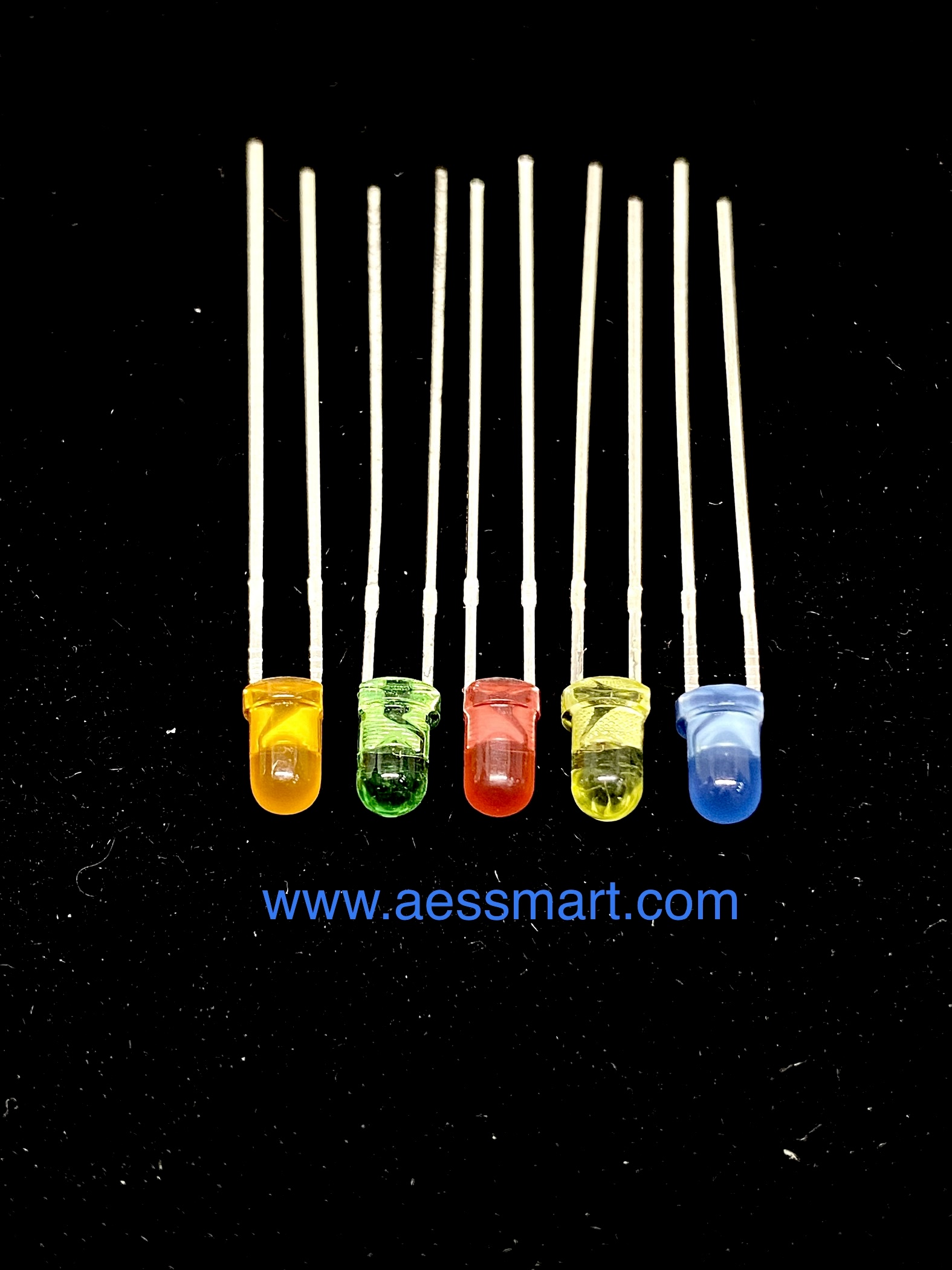 TOL-30BHYADAA : YELLOW LED, Dia 3.0 mm.