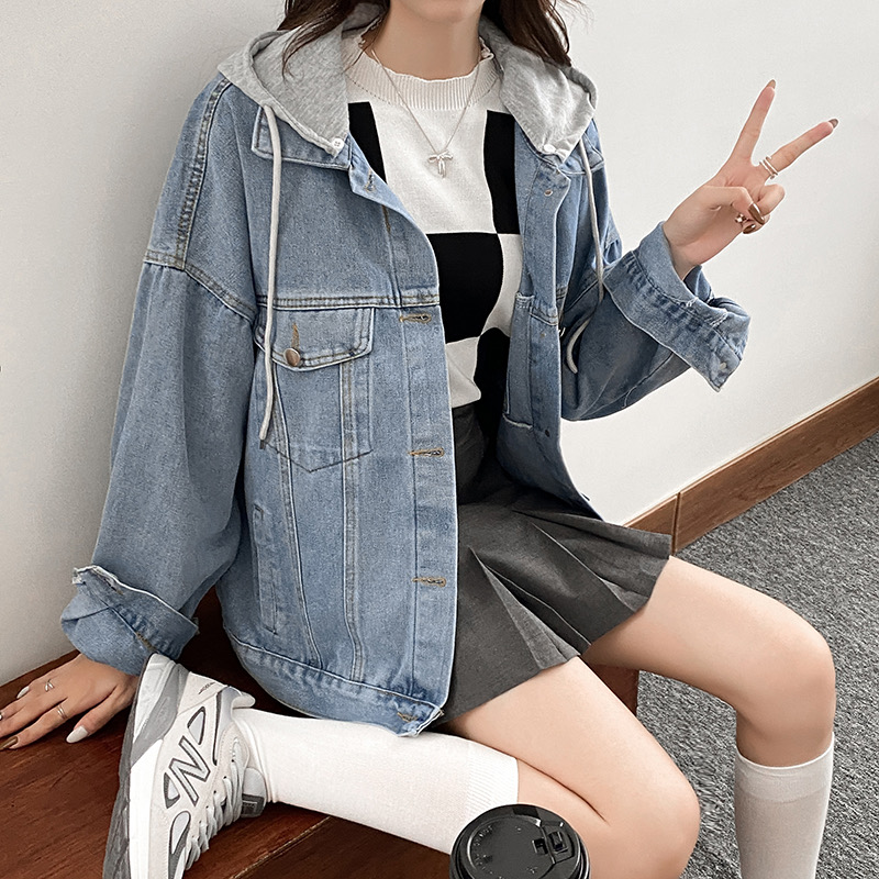 Hoodie Denims jacket