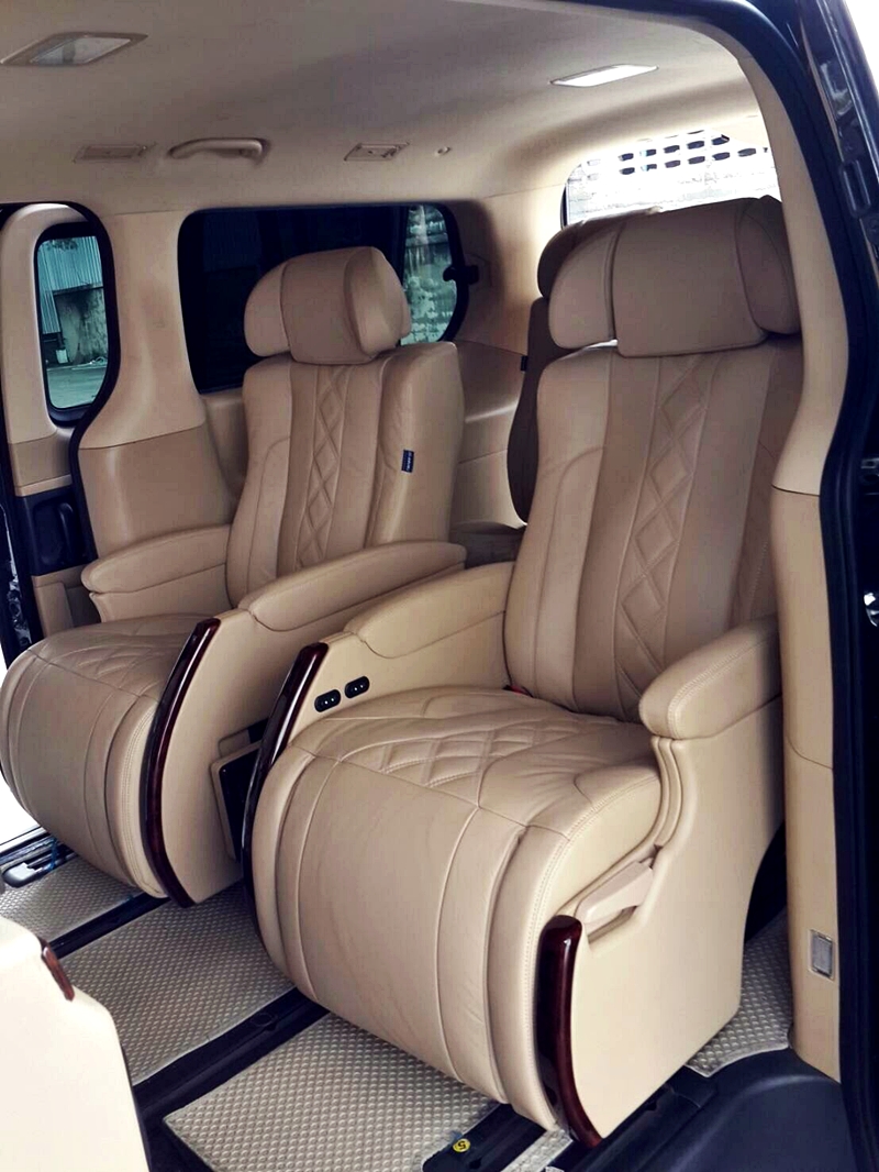 เบาะ VIP ไฟฟ้า HYUNDAI H-1 STAREX Staria [ ทรง มิกกี้เมาส์ เหมือน STAREX ]