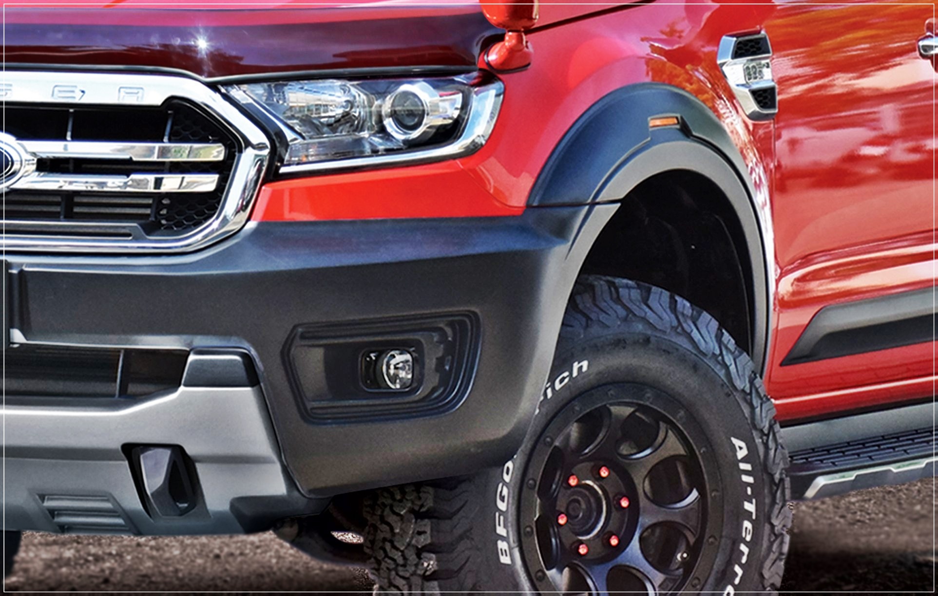 ชุดแต่งรอบคัน RBS Ford Ranger 2018-2021