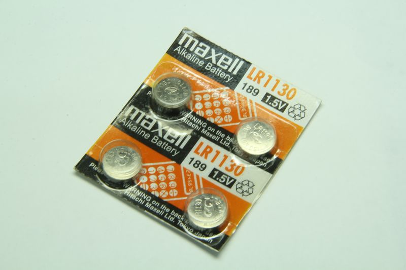LR1130 : Maxell, 1.5V, Alkaline Battery