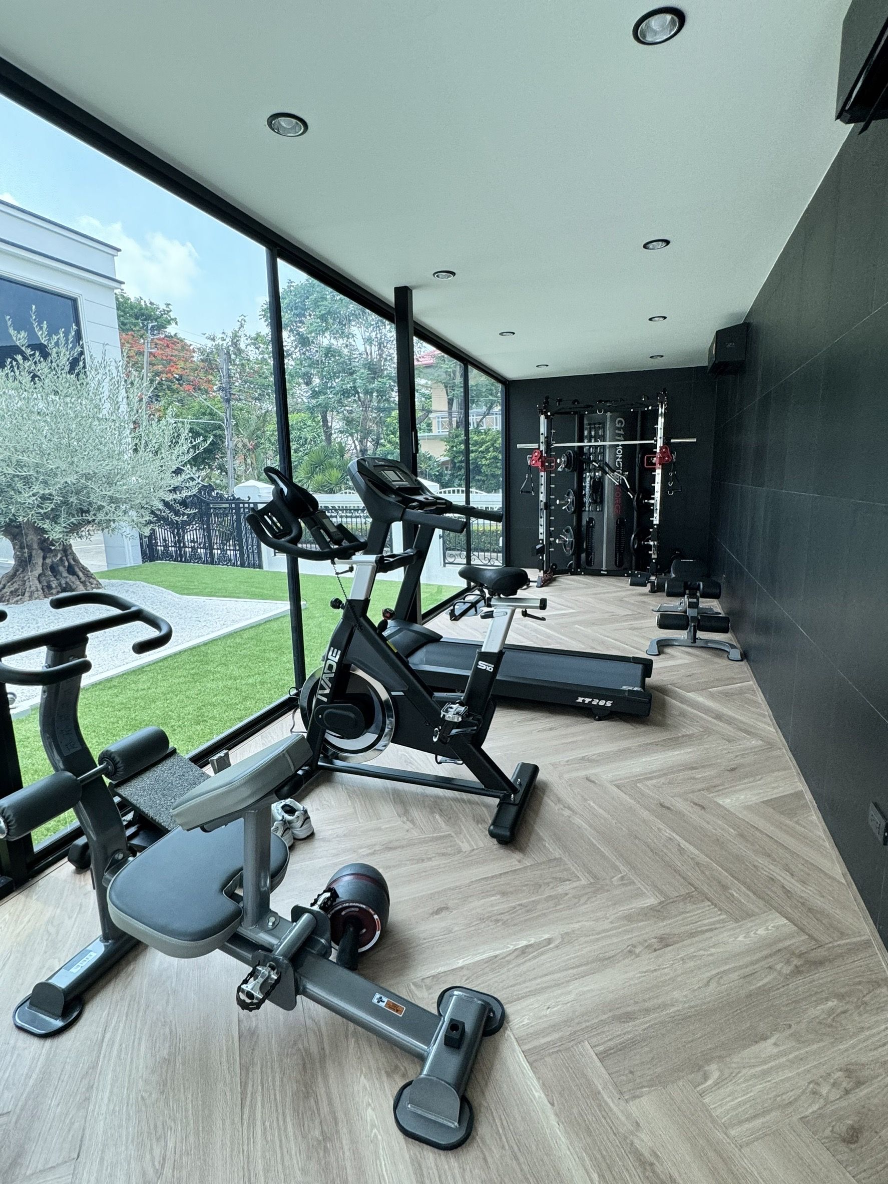 สมิทแมชชีน Smith Machine Monster Force G11+ม้านั่ง204+แผ่นน้ำหนัก 50 kg