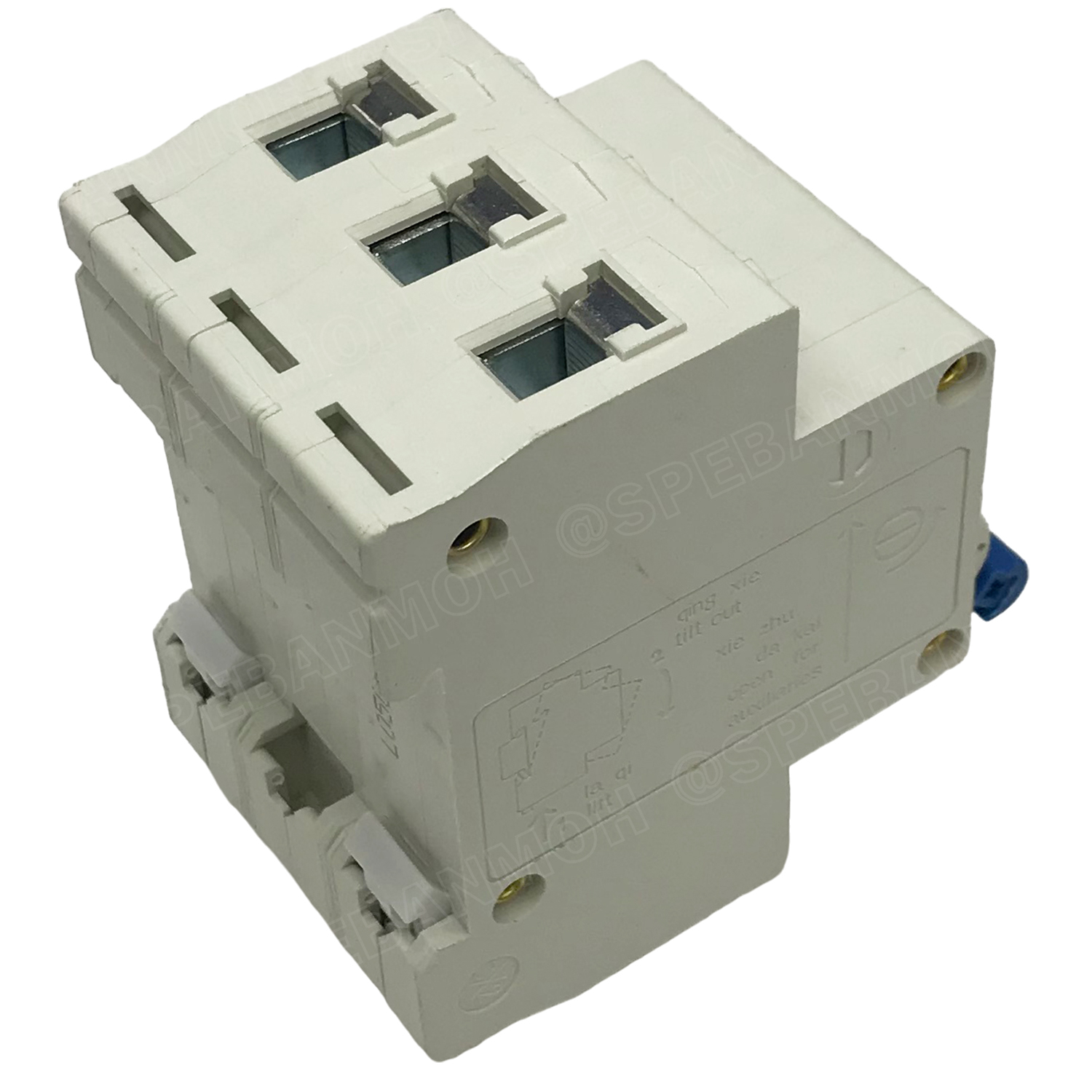 [ 1ชิ้น ] RFB1-63 3P 20A เบรกเกอร์ 6kA Type C เมนเบรกเกอร์ เบรกเกอร์ลูกย่อย ลูกย่อย 3โพล เบรกเกอร์กันไฟเกิน BF เซอร์กิตเบรกเกอร์ RFB1-63 415VAC 3เฟส เบรกเกอร์ไฟบ้าน ยึดรางปิกนก เบรกเกอร์ติดรางดินเรียล 3Phase Mini Circuit Breaker MCB 3P