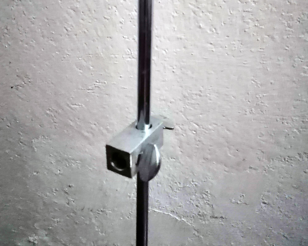 ข้อต่อแคล้มสำหรับยึดกับขาตั้ง