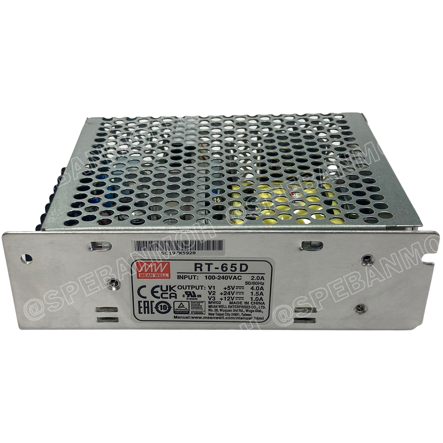 [ 1ชิ้น ] RT-65D พาวเวอร์ซัพพลายMEAN WELL 3 Output (MEAN WELL Power Supply) RT-65 Series ออก3 สวิชชิ่งพาวเวอร์ซัพพลาย INPUT 220VAC OUT 5V 4A OUT 24V 1.5A OUT 12V 1A พาวเวอร์ซัพพลาย เมนเวล MEAN WELL 5V/4A 24V/1.5A 12V/1A Auto Switching สวิชชิ่งอัตโนมัติ แป