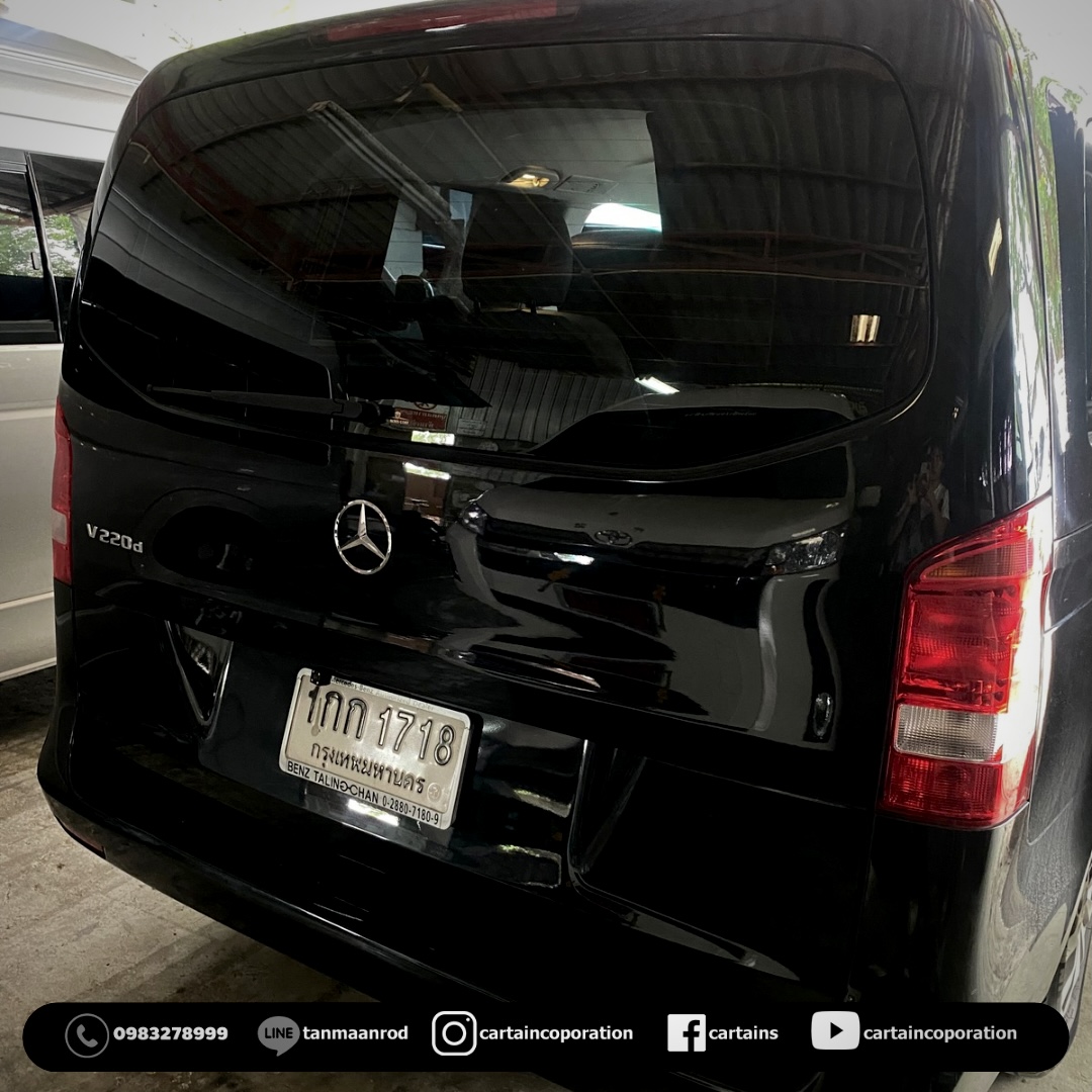 Benz v-class คอนโซนเตี้ย