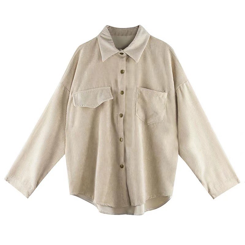 Velvet shirt เสื้อแขนยาวกำมะหยี่ โอเวอร์ไซส์