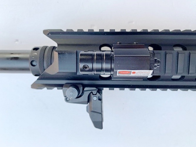 เลเซอร์ชี้เป้า RED DOT LASER SIGHT 835-655nm แบบกลม พร้อมขาจับ 20mm Picatinny Rail Mount