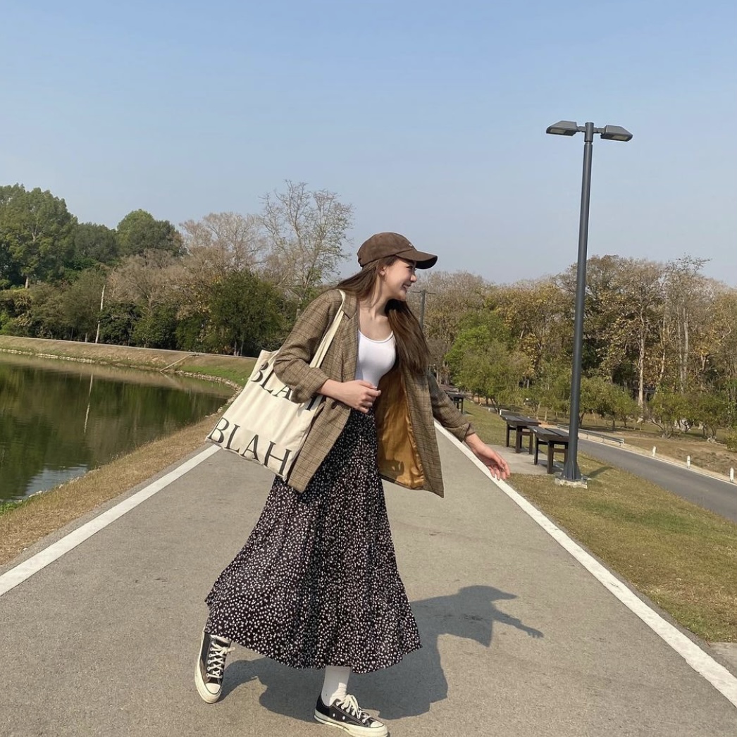 เสื้อเบลเซอร์ลายสกอต KOREAN High school blazer