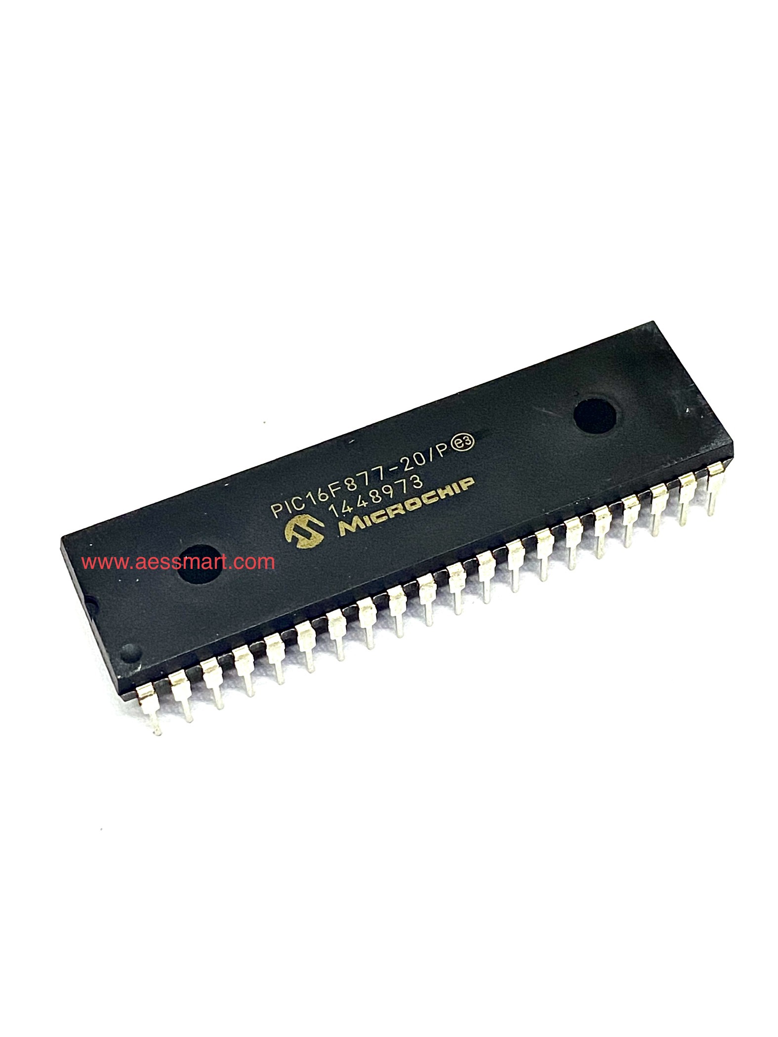 PIC16F877-20/P : Flash 40-pin 20MHz 8kB With A/D