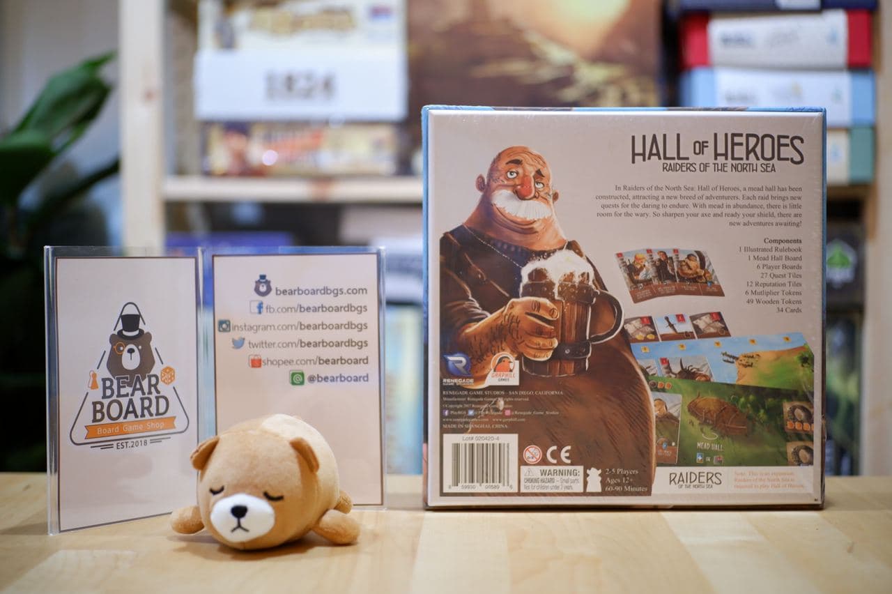Raiders of the North Sea: Hall of Heroes ภาคเสริมบอร์ดเกม ของแท้