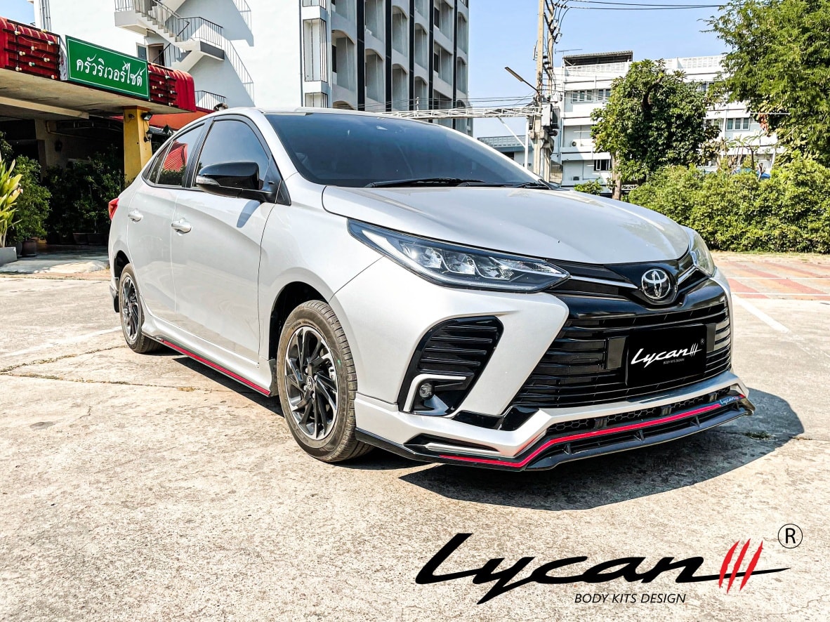 ชุดแต่งรอบคัน LYCAN : Yaris ATIV 2021 4 ประตู