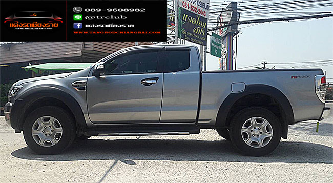 ซุ้มล้อแบบเรียบ 6 นิ้ว Ford Ranger 2015 แคป/4 ประตู