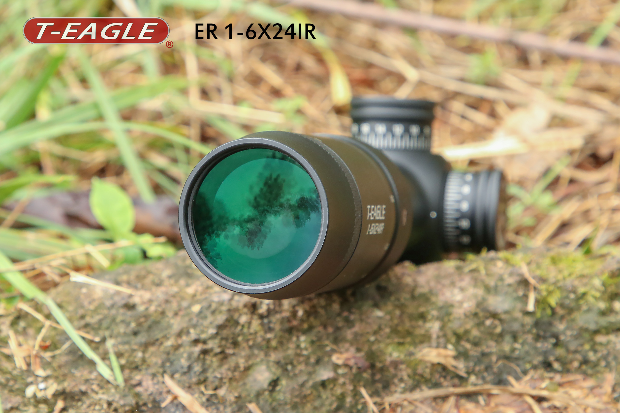 กล้องติดปืน T EAGLE ER 1-6x24IR กล้องดีราคาถูก กันน้ำ กันกระแทก