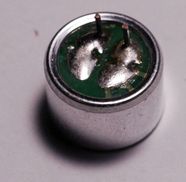 MIC96X66 : Condenser Mic.9.6x6.6mm.