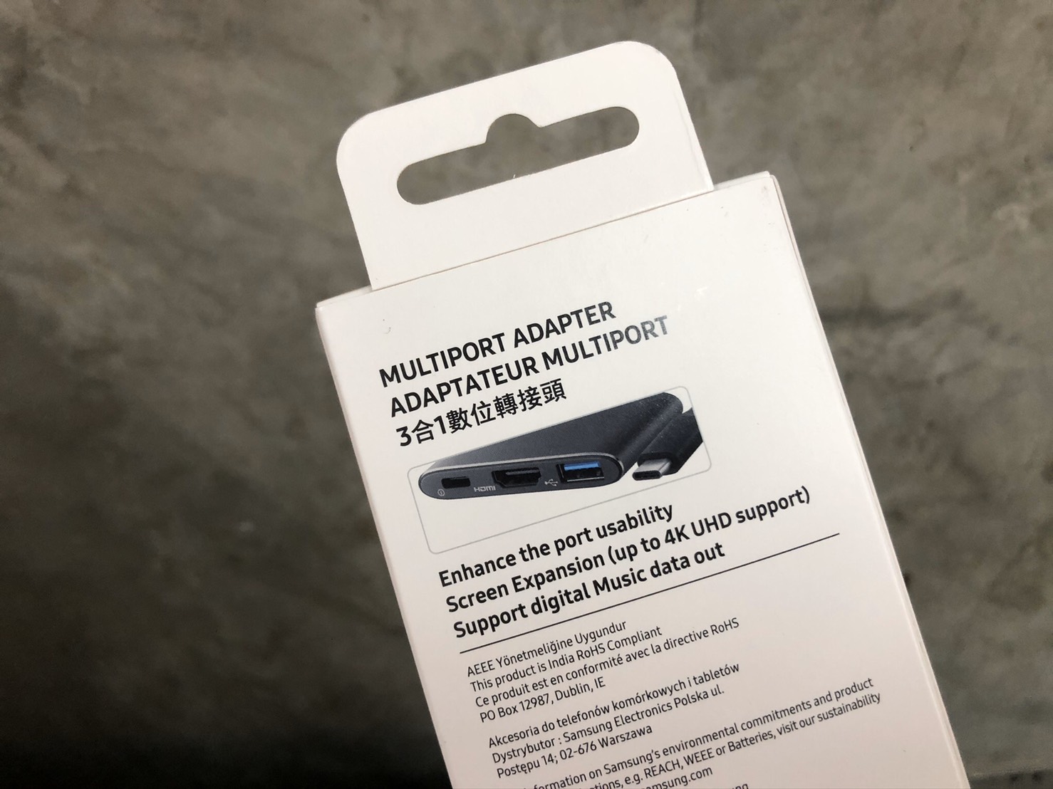 Multiport Adapter EE-P3200BJEGWW (GRAY) ของแท้ประกันศูนย์