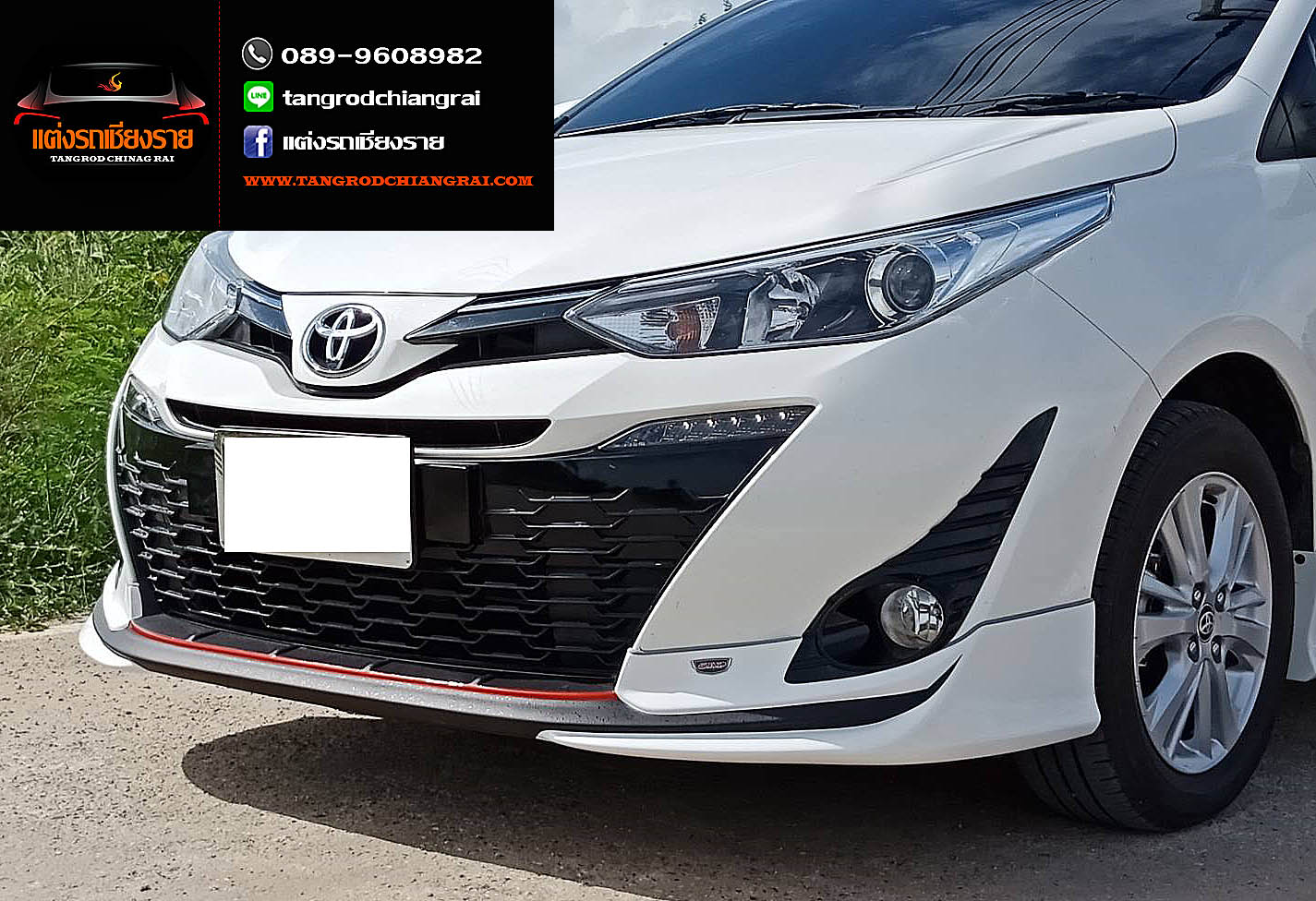 ชุดแต่ง VITTO Yaris ATIV 5 ประตู