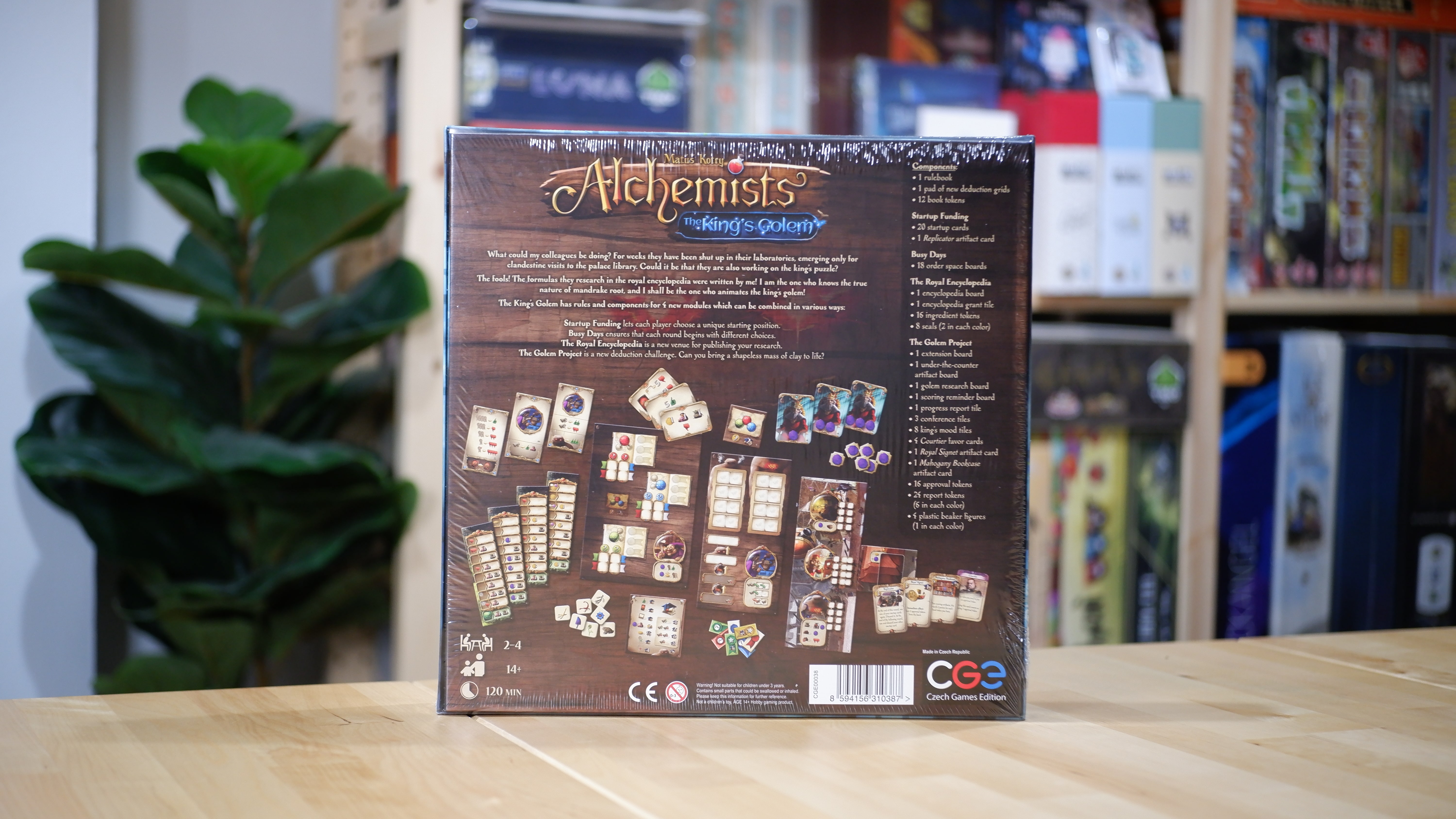 Alchemists: The King's Golem ภาคเสริมบอร์ดเกม ของแท้