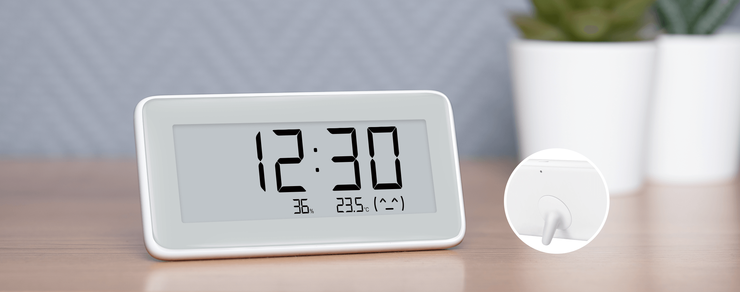 Mi Temperature and Humidity Monitor Pro เครื่องวัดอณุหภูมิและความชื้นรุ่นโปร รับประกัน 1 ปี