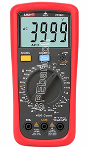 ดิจิตอลมัลติมิเตอร์ UNI-T UT39C+