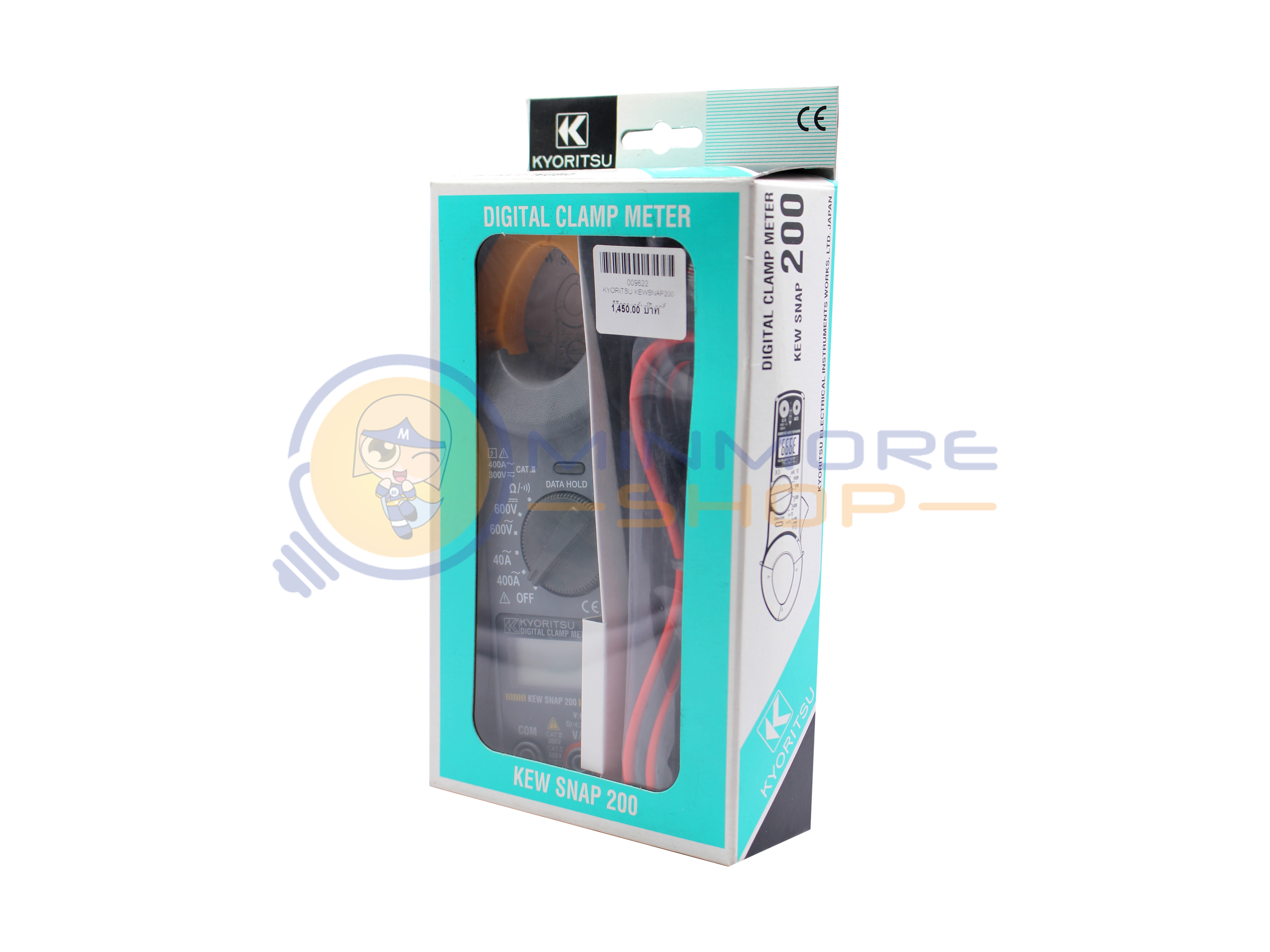 แคลมป์มิเตอร์แบบดิจิตอล รุ่น KEW SNAP 200 ยี่ห้อ Kyoritsu