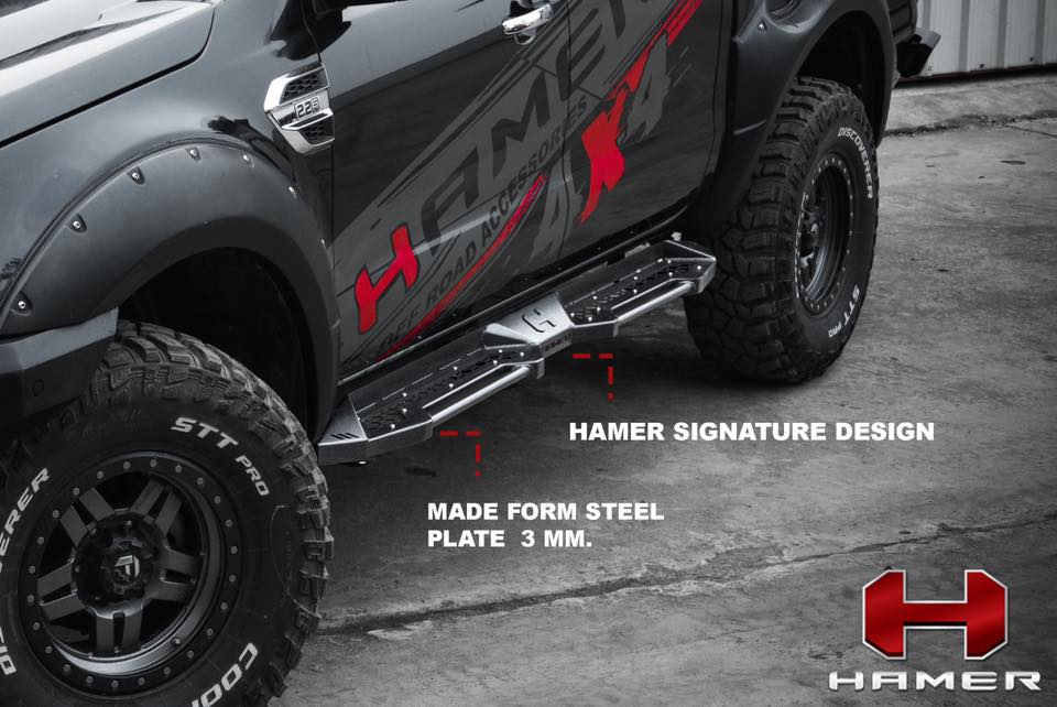 บันไดข้าง HAMER THE SHADOW Ford Ranger 2015-2021