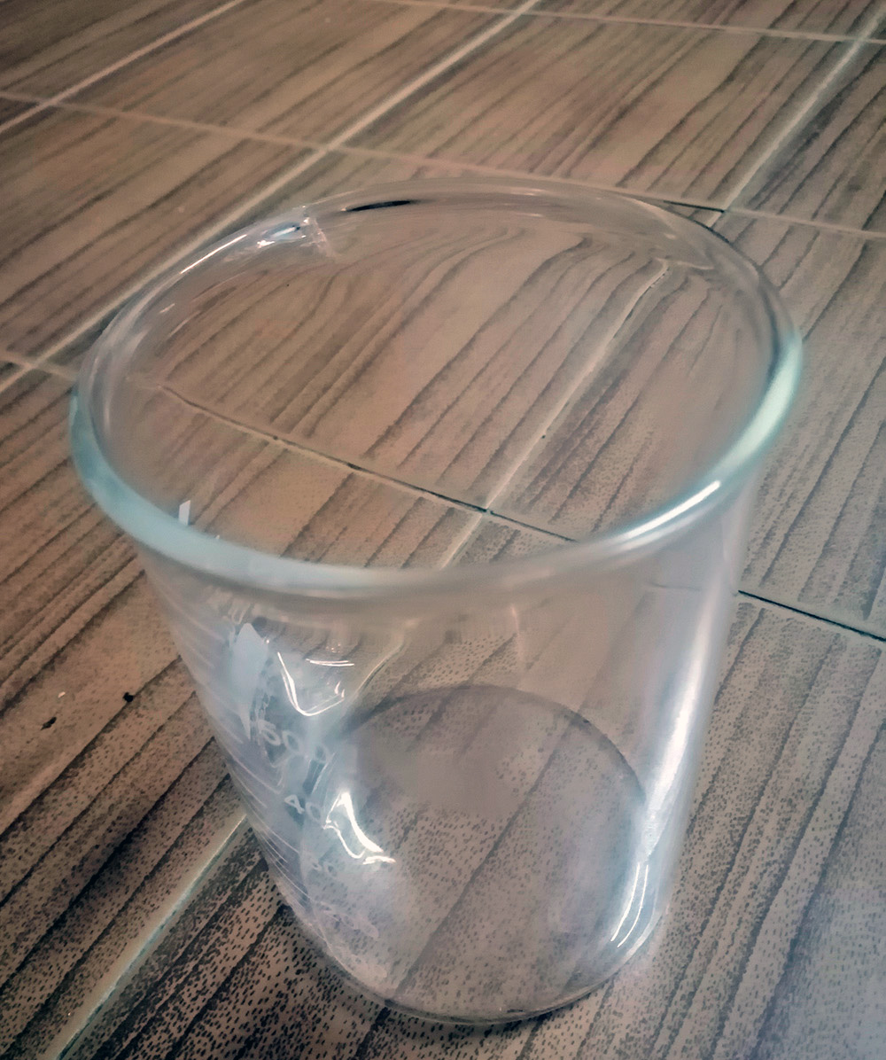บีกเกอร์แก้ว ขนาด 1000 ml.