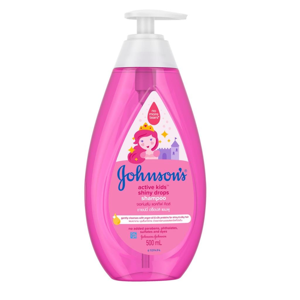 Johnson's จอห์นสัน เบบี้ แชมพู ผลิตภัณฑ์สำหรับเด็ก แบบขวด ขนาด 500 มล.