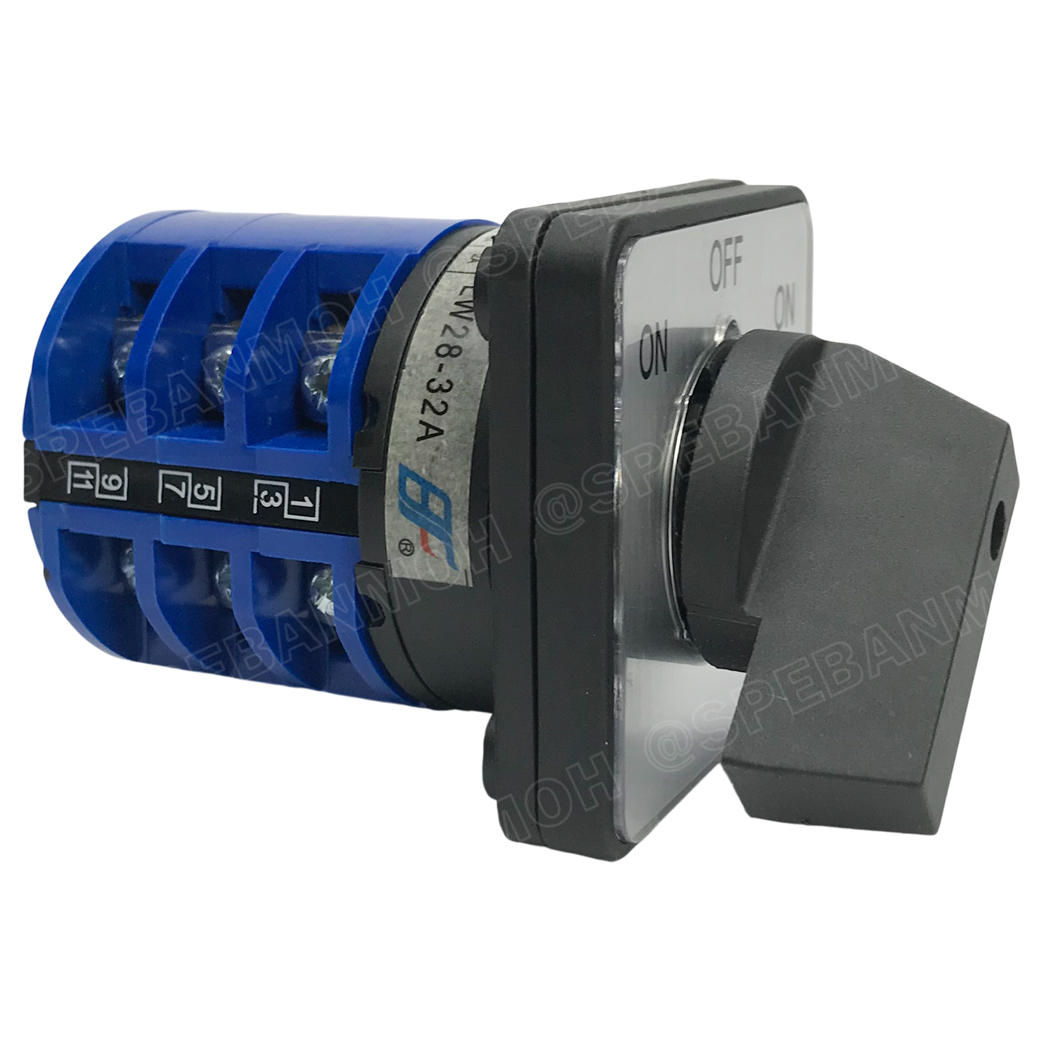 [ 1 ชิ้น ] LW28-ON-OFF-ON-32/3 สวิทช์บิด ON-OFF-ON 3P 32A 380V Cam Switch Industrial switch สวิทช์ อุตสาหกรรม 3Position Change Over Switch แคมสวิทช์ Selector Switch สวิทช์โรงงาน LW-28 สวิืช์ขนาดใหญ่ 3โพล BF LW28 3จังหวะ