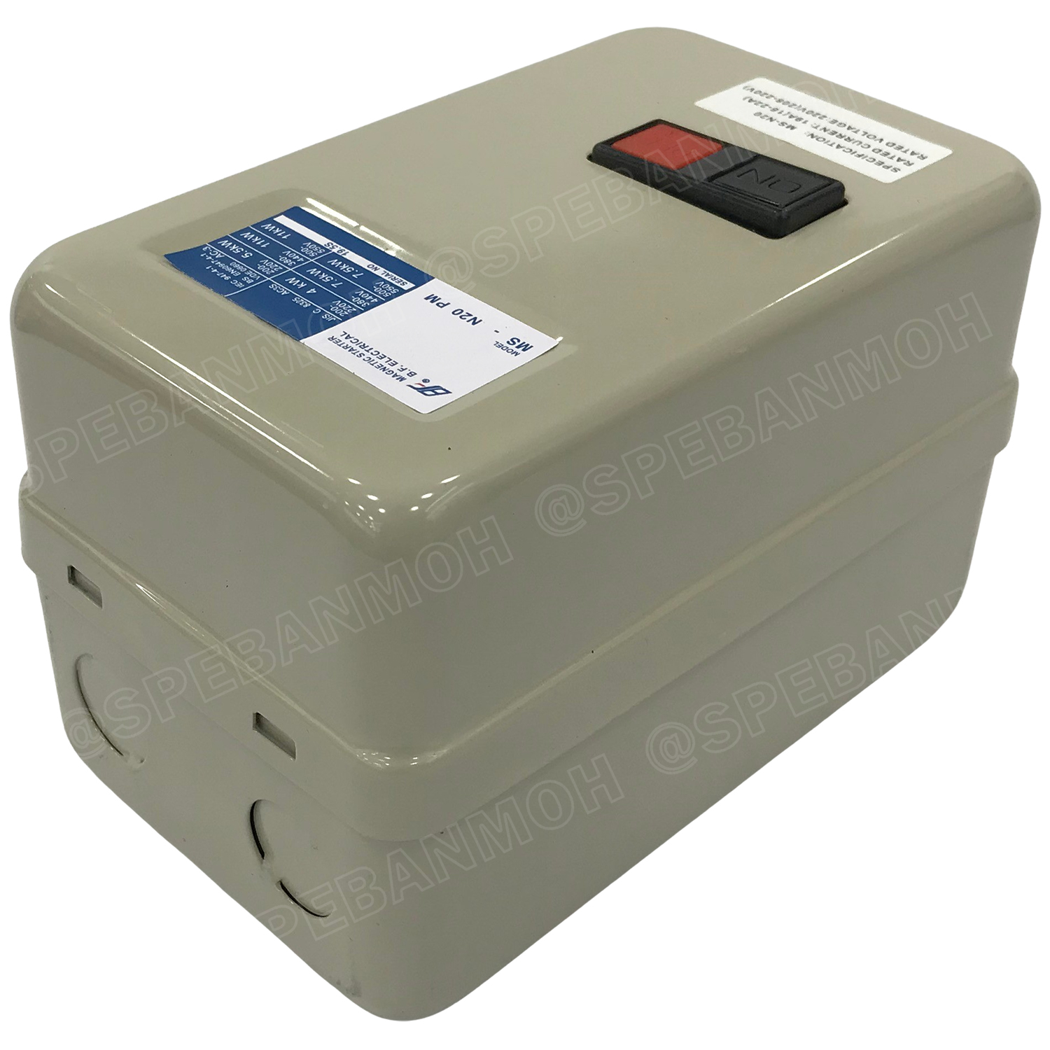 [ 1ชิ้น ] MS-N20 Coil 380V Magnetic Contactor + Overload [ S-N20 + TH-N20KP 19A ( 16-22A ) ] แมกเนติก คอนแท็คเตอร์ 22A + โอเวอร์โหลด พร้อมสาย วงจรสตาร์ท สต็อป แมกเนติกพร้อมสวิทช์ Start - Stop BF แมกเนติก สตาสเตอร์ แมกเนติกสวิทช์ คอลย์ 380V