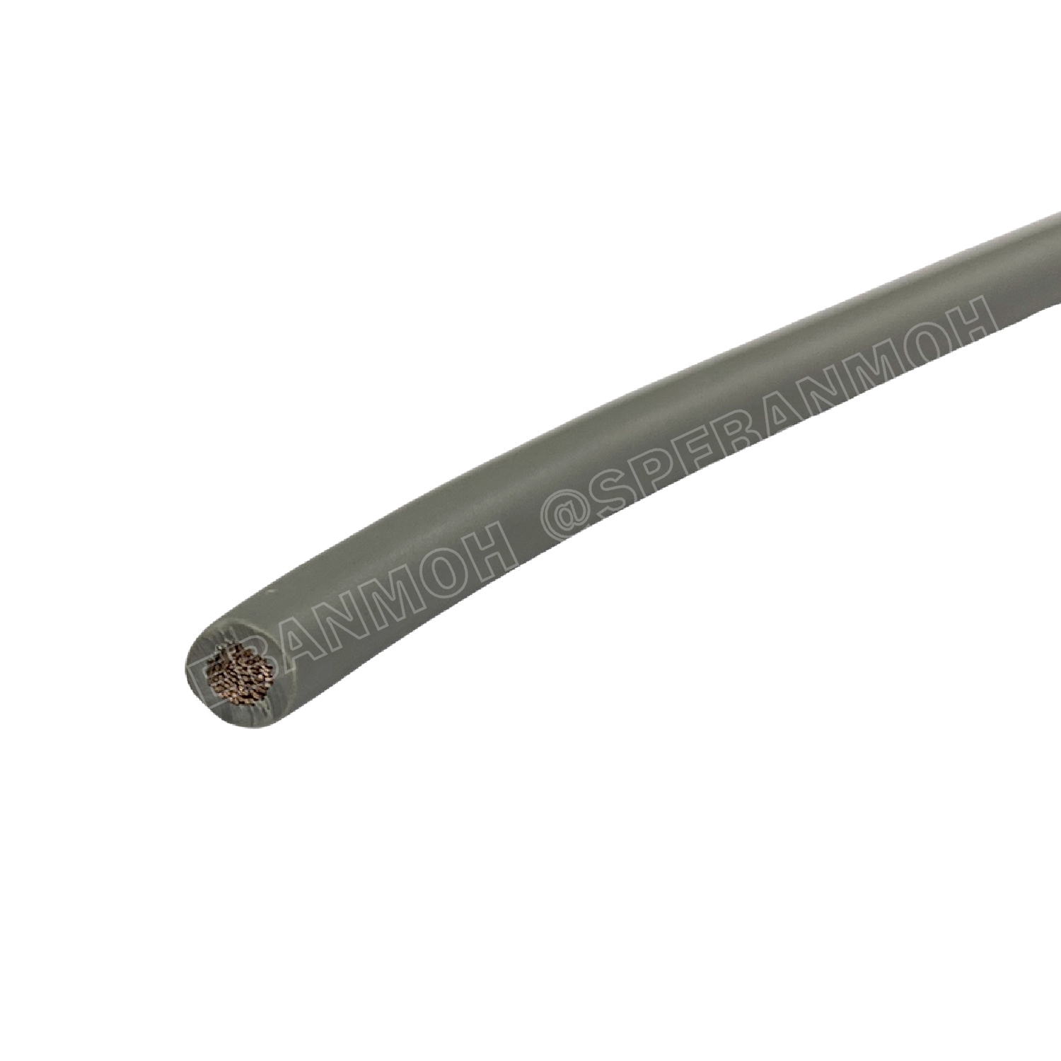 [ 1 เมตร ] HK-10-1015 สีเทา Grey สายไฟเดี่ยว 10 AWG UL 1015 105°C 600V 10AWG ( 5.27 mm2 ) สายไวริ่ง Hook Up Wire สายไฟเดี่ยว ไส้เงิน ชุบนิกเกิล Nickel Plate UL1015 E157734 AWM 1015 VW-1 105° 600V AWG 10 H.W.G. IA FT1 Lead Free สายวายริ่งวงจร