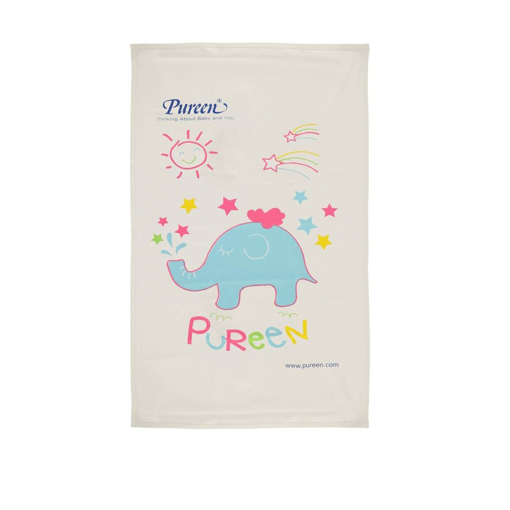 Pureen ผ้ายางปูนอนแบบเรียบ S 45*60cm