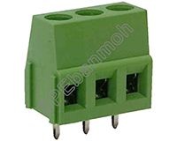 [ 10ชิ้น ] TG-128-3P เทอร์มินอลเขียว ลงปริ้น 3P