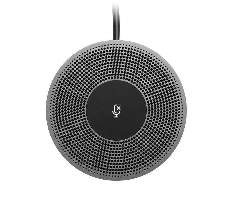 ไมโครโฟนเสริมพร้อมการควบคุมการปิดเสียง LOGITECH EXPANSION MIC FOR MEETUP รับประกันศูนย์ไทย