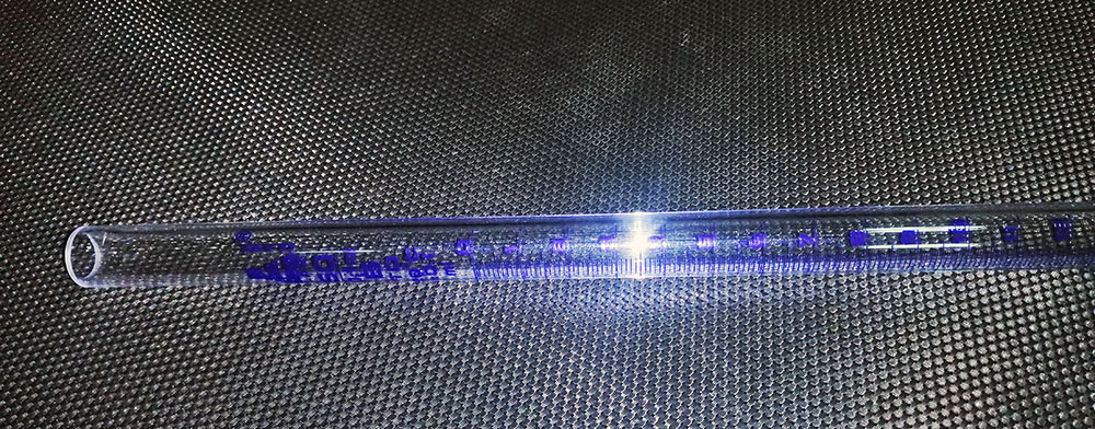 บิวเรตต์แบบพลาสติกขนาด 50 มล.