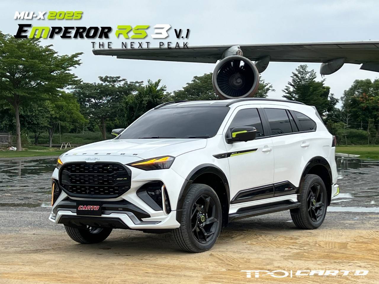 ชุดแต่งสเกิร์ตรอบคัน EMPERROR RS III ( RS ) MU-X 2025