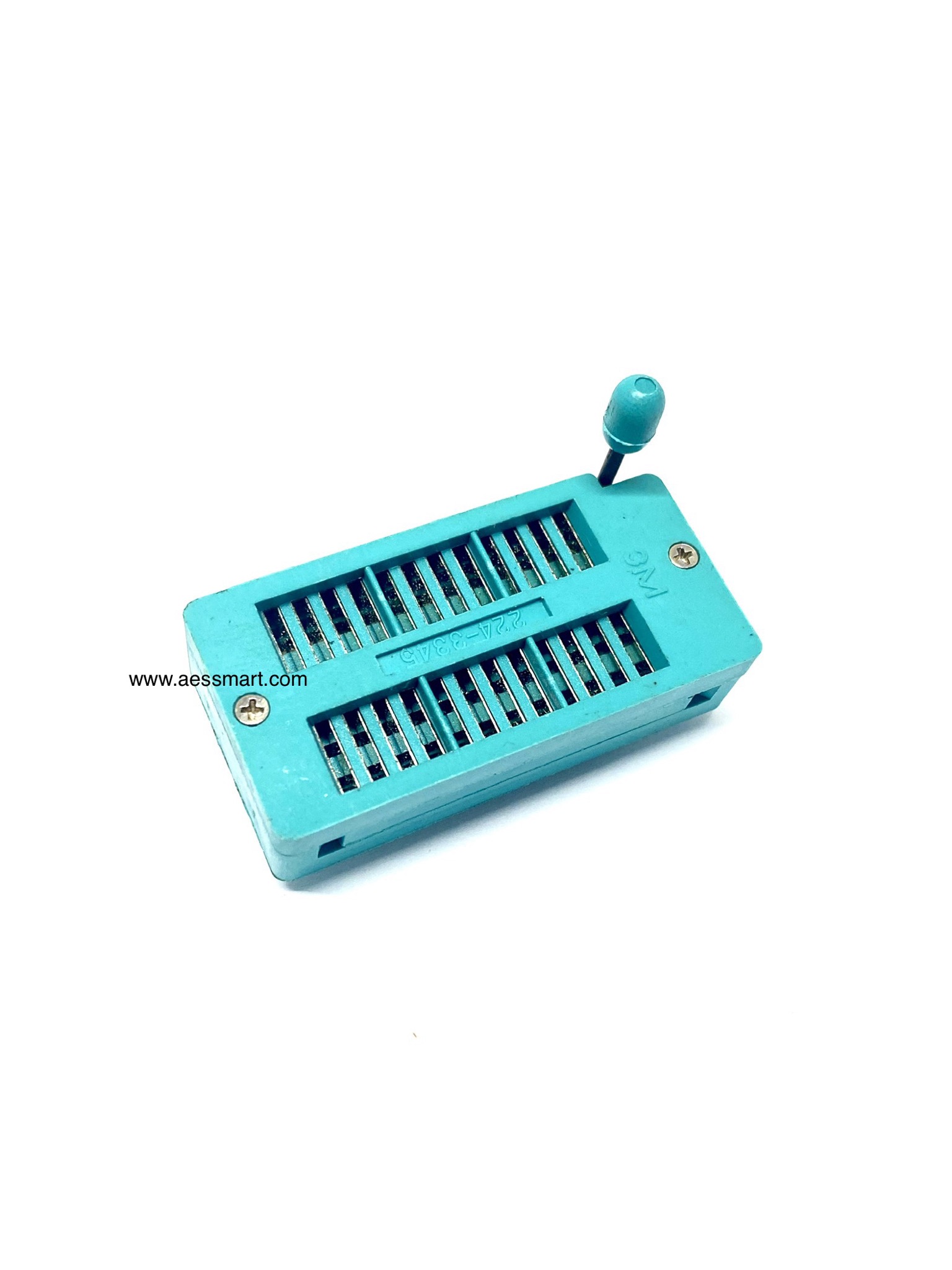 TEXTOOLDIP24N : 24 pins Textool Socket Narrow