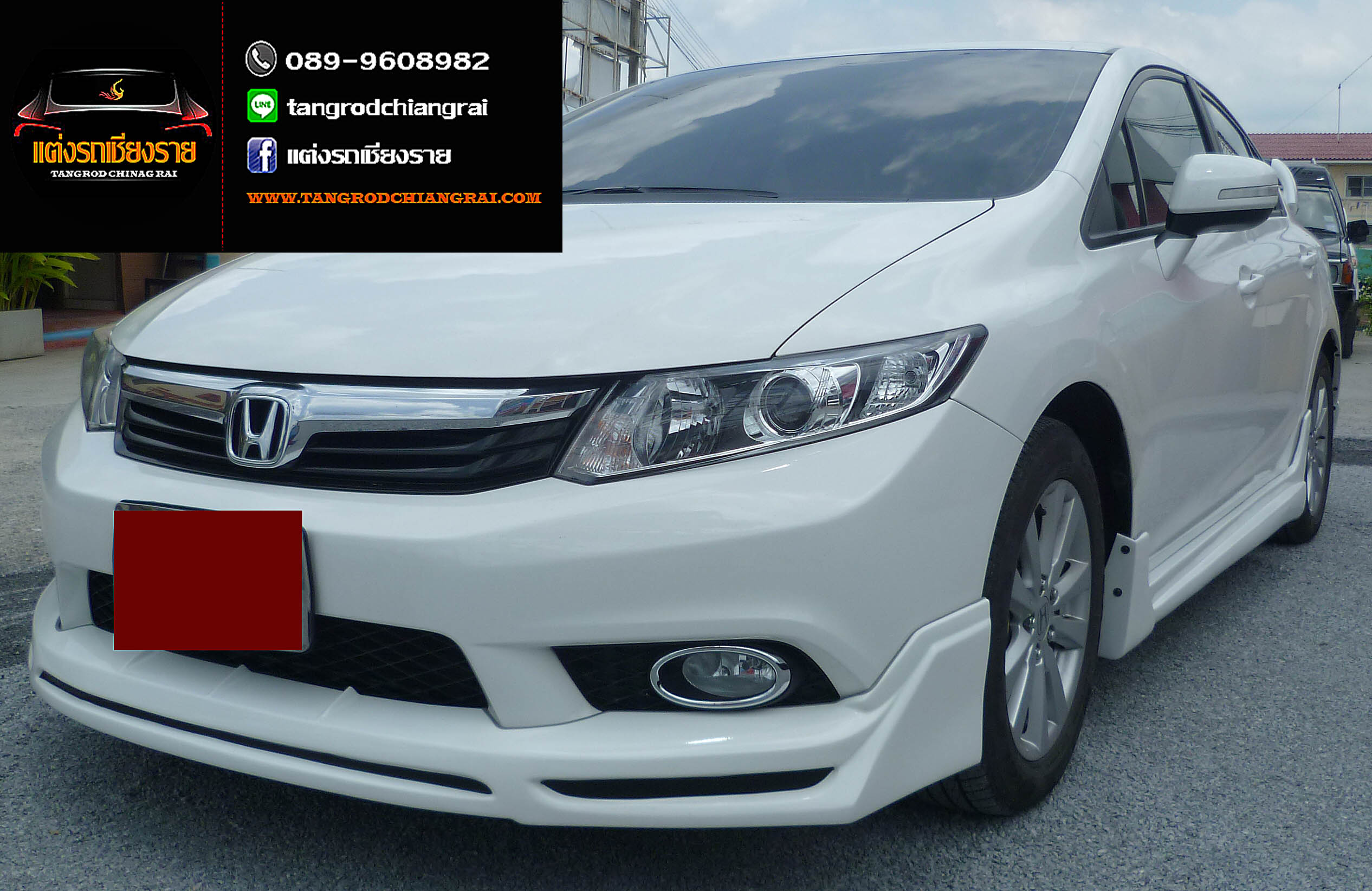 ชุดแต่ง Mugen V2 CIVIC 2012
