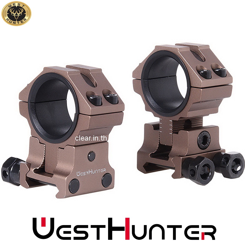 ขากล้องคุณภาพสูง ปรับสูง ต่ำใด้ ADJUSTABLE Profile Scope Mounts 20mm Picatinny Rail 25.4mm/30mm Universal Scope Rings Accessories
