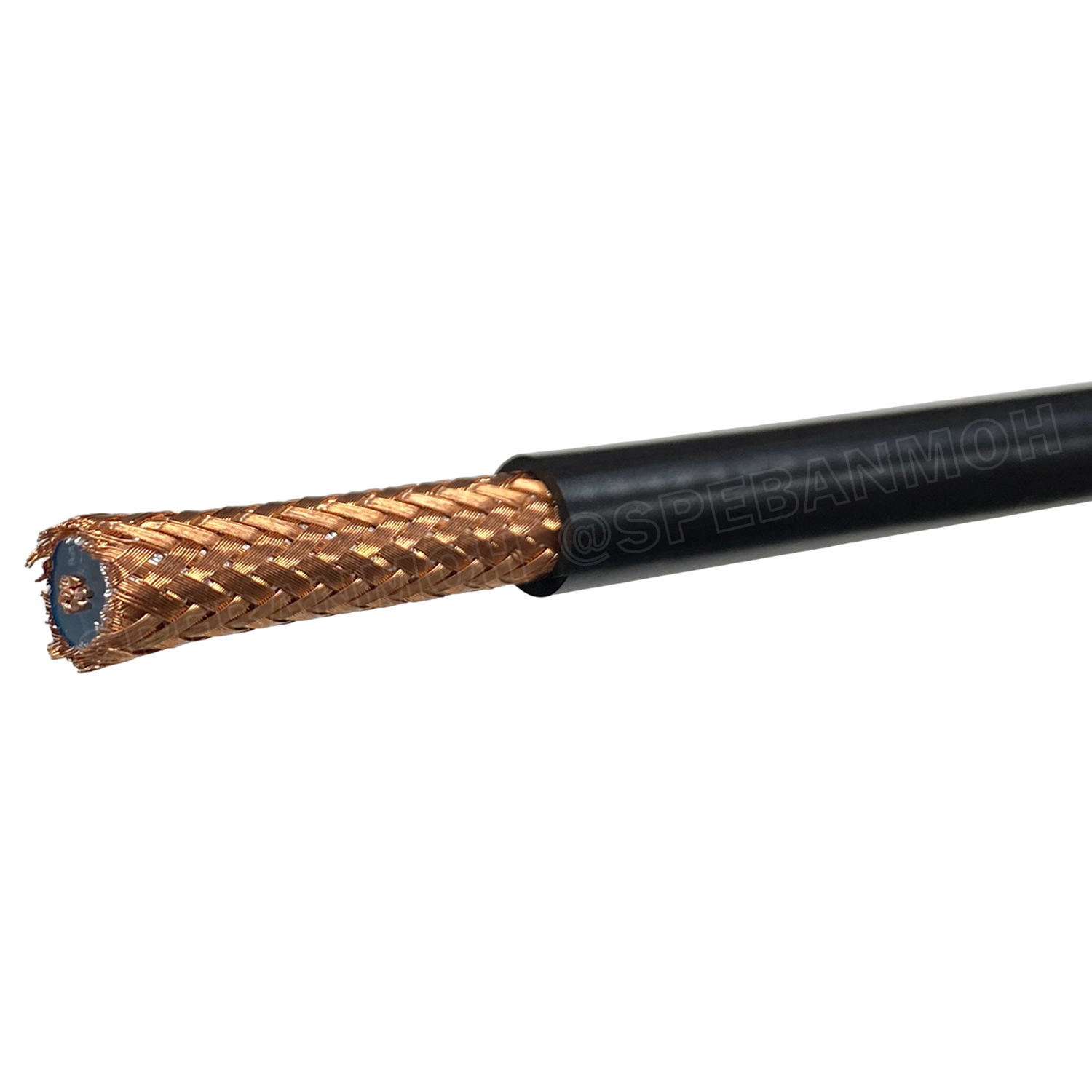 [ 1เมตร ] TSL-RG8 สาย Coaxial RG8 A/U 50 Ohm 14AWG ทีเอสแอล สายโคแอกเชียล สายสัญญาณวิทยุสื่อสาร ระยะไกล Coaxial Cable ทองแดงแท้ Copper Wire 50Ohm ชีลถัก อลูมิเนียมฟอยด์ กันสัญญาณรบกวนอย่างดี สำหรับต่อสัญญาณวิทยุสื่อสาร