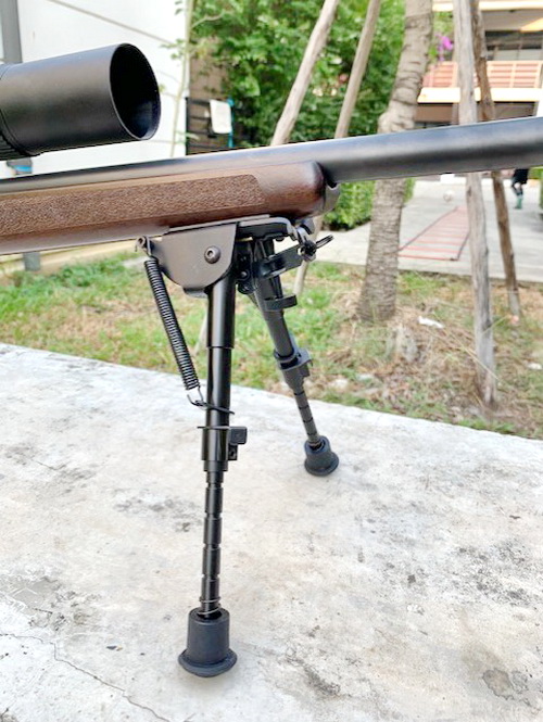 ขาทราย Bipod 6-9" สำหรับใส่ตอหูกระวิน