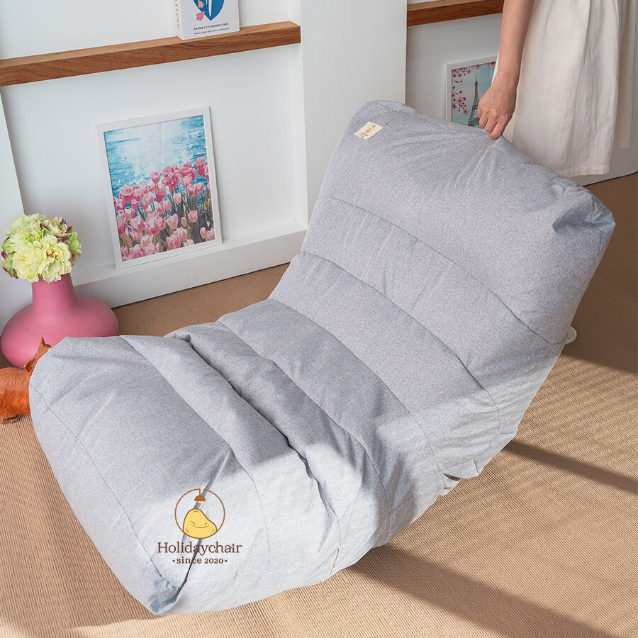 เบาะนั่งเม็ดโฟม บีนแบ็ก แบบเอนหลัง โซฟานั่งเล่น bean bag บีนแบค เก้าอี้เม็ดโฟม เก้าอี้บีนแบ็ก beanbag chair เบาะเม็ดโฟม โซฟาเม็ดโฟม (ไม่รวมที่วางเท้า) รุ่น HCS-007