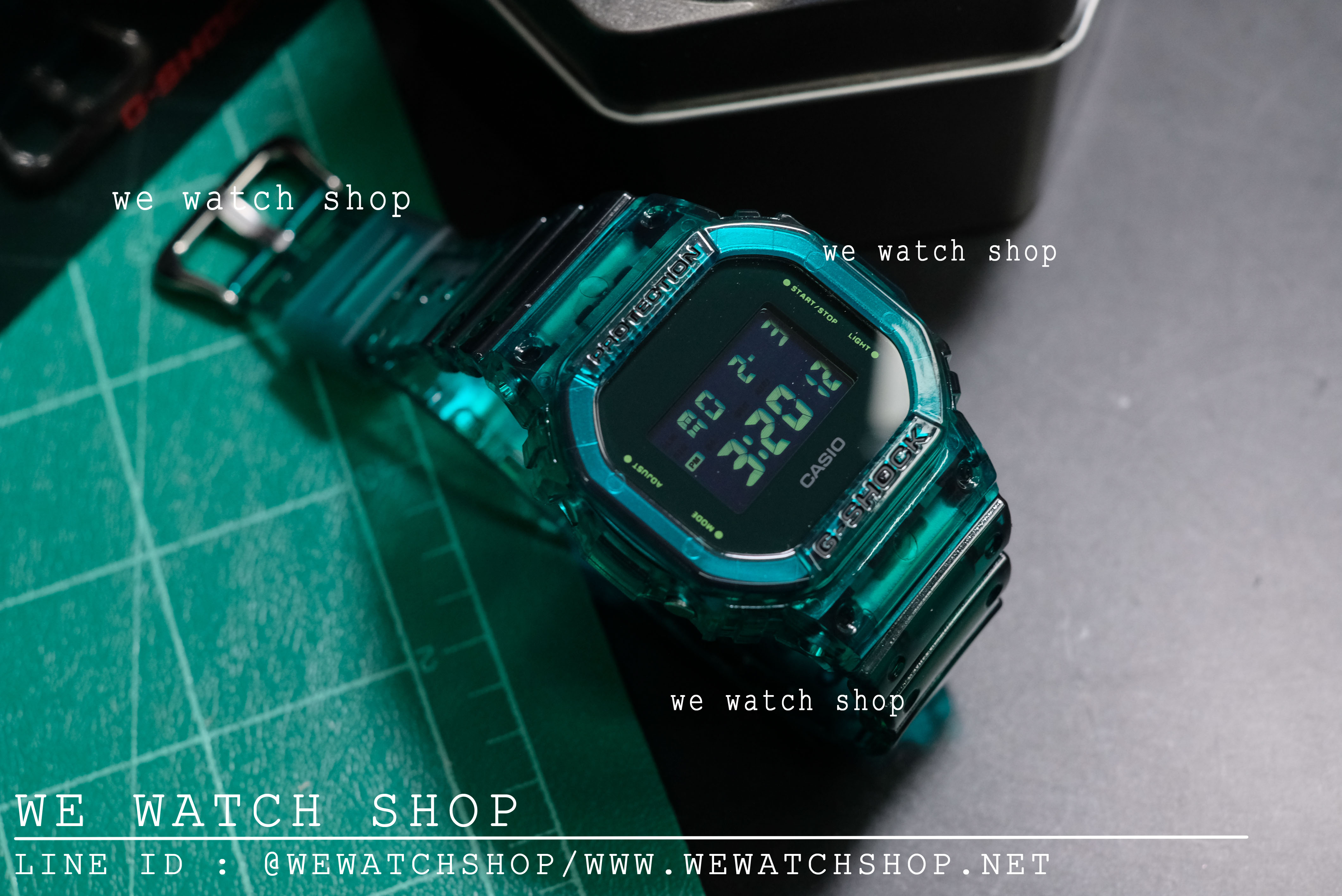 CASIO G-SHOCK รุ่น DW-5600SB-3DR สีเขียว สินค้าใหม่ ของแท้ รับประกันศูนย์ CMG