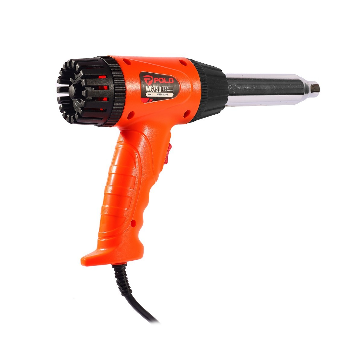 POLO WG750 เครื่องเป่าลมร้อนไฟฟ้า ปืนเชื่อมพลาสติก 750 วัตต์ อุณหภูมิ 50-600°C