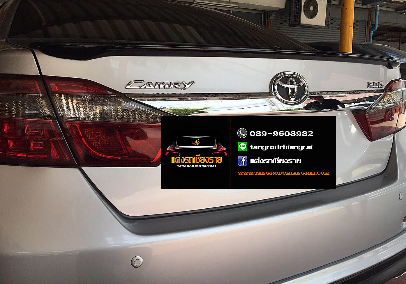 สปอยเลอร์ Ducktail CAMRY 2012