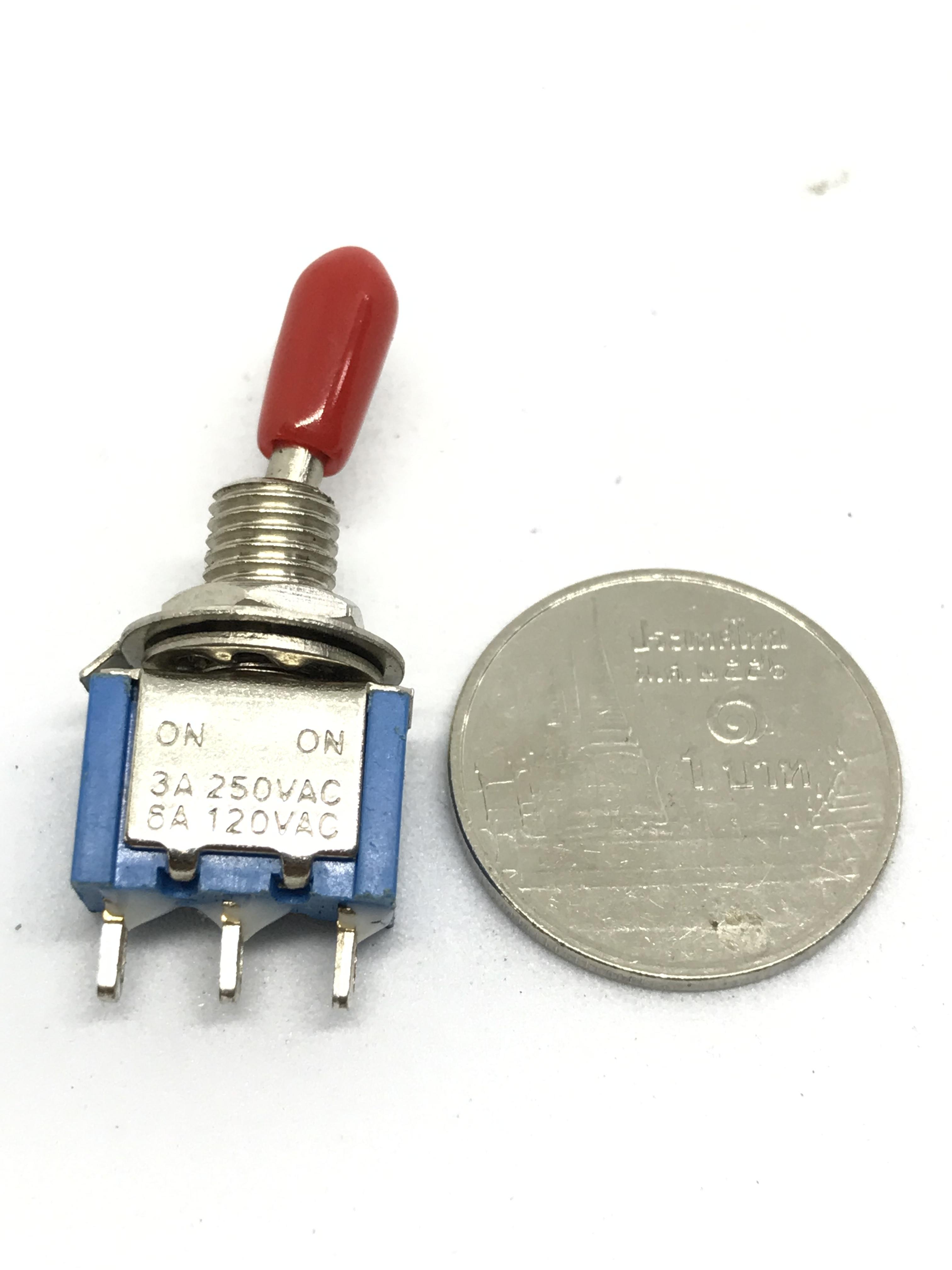 สวิตซ์โยก ON-OFF, 3ขา, 3A/250V