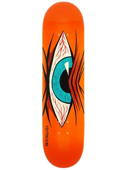 TOY MACHINE MAD EYE ORANGE PP DECK 8.0"