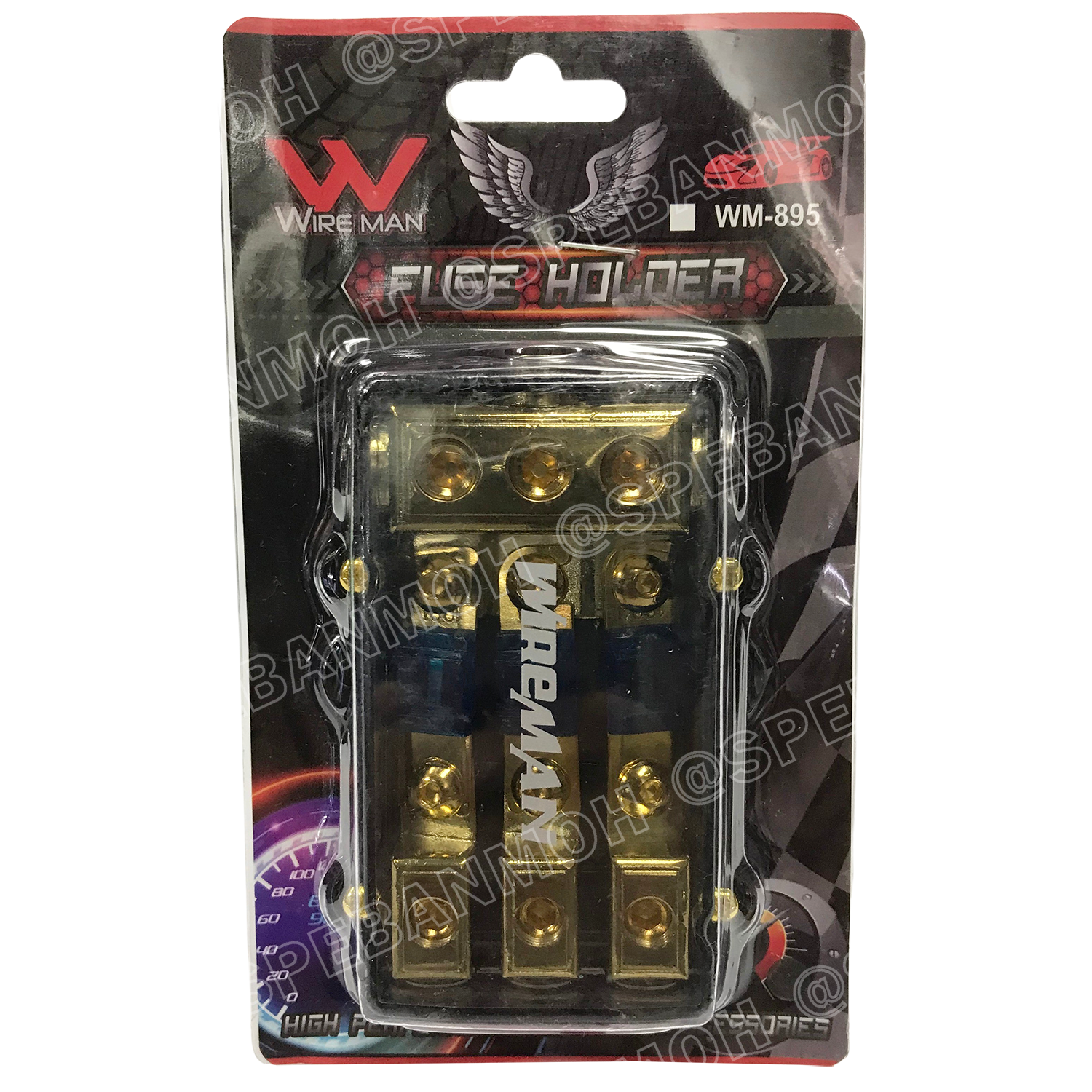 WM-895 กระบอกฟิวส์รถยนต์ Wireman เข้า 1 ออก 3 Wireman Auto Fuse WM816 ฟิวส์รถยนต์ เครื่องเสียงรถยนต์ กระบอก กระบอกฟิวส์รถยนต์ กระบอกฟิวส์เครื่องเสียง กระบอกฟิวส์ รถยนต์ WIREMAN ฟิวเพาเวอร์เสียงกลาง ฟิวส์ซับบ๊อก ฟิวส์เครื่องเสียง ฟิวส์รถยนต์